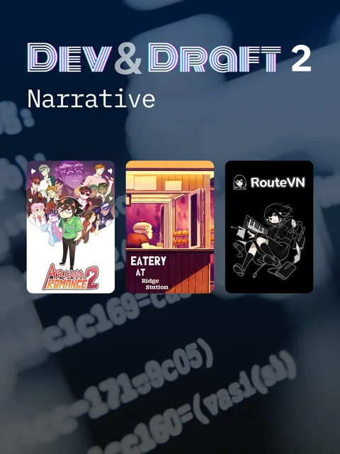 Narrative games at Dev & Draft Season 2