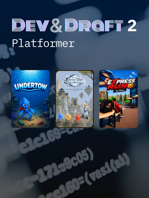 Platformer games at Dev & Draft Season 2